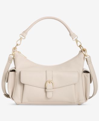 Jynna Medium Solid Shoulder Bag, Exclusively at Macy's