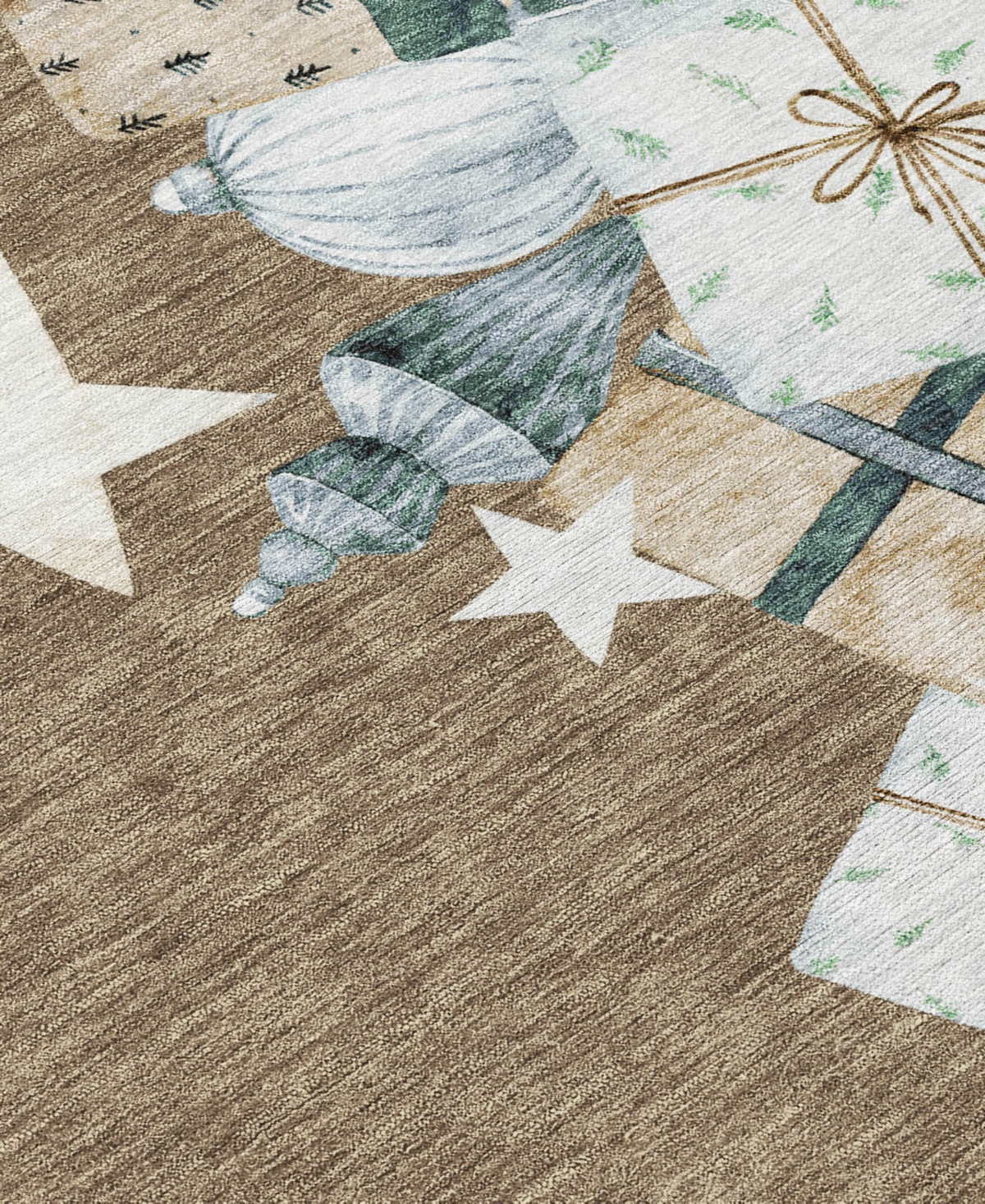 Addison Holiday Washable Indoor/outdoor Acn1825 2'6"x3'10" Area Rug In Brown