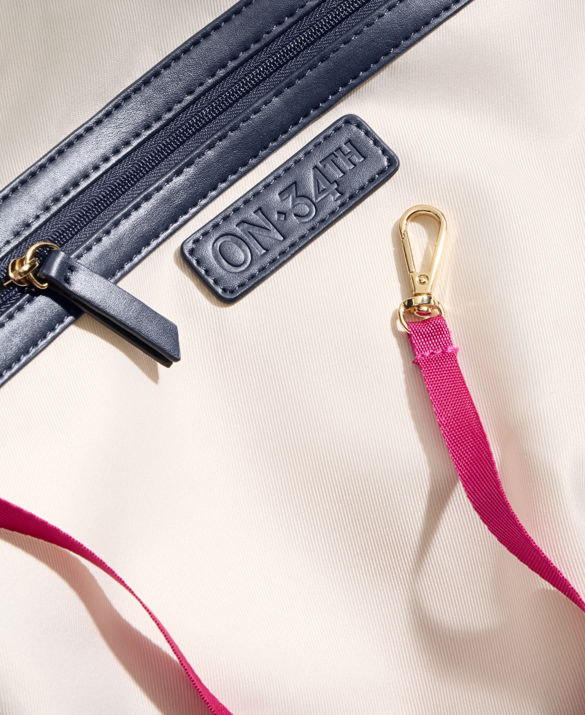 On 34th Joenii Extra Large Hobo Bag, Exclusively At Macy's In Blue