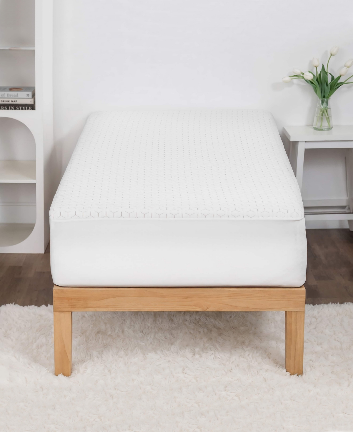 Nestl Copper Hypoallergenic Waterproof Cooling Mattress Protector