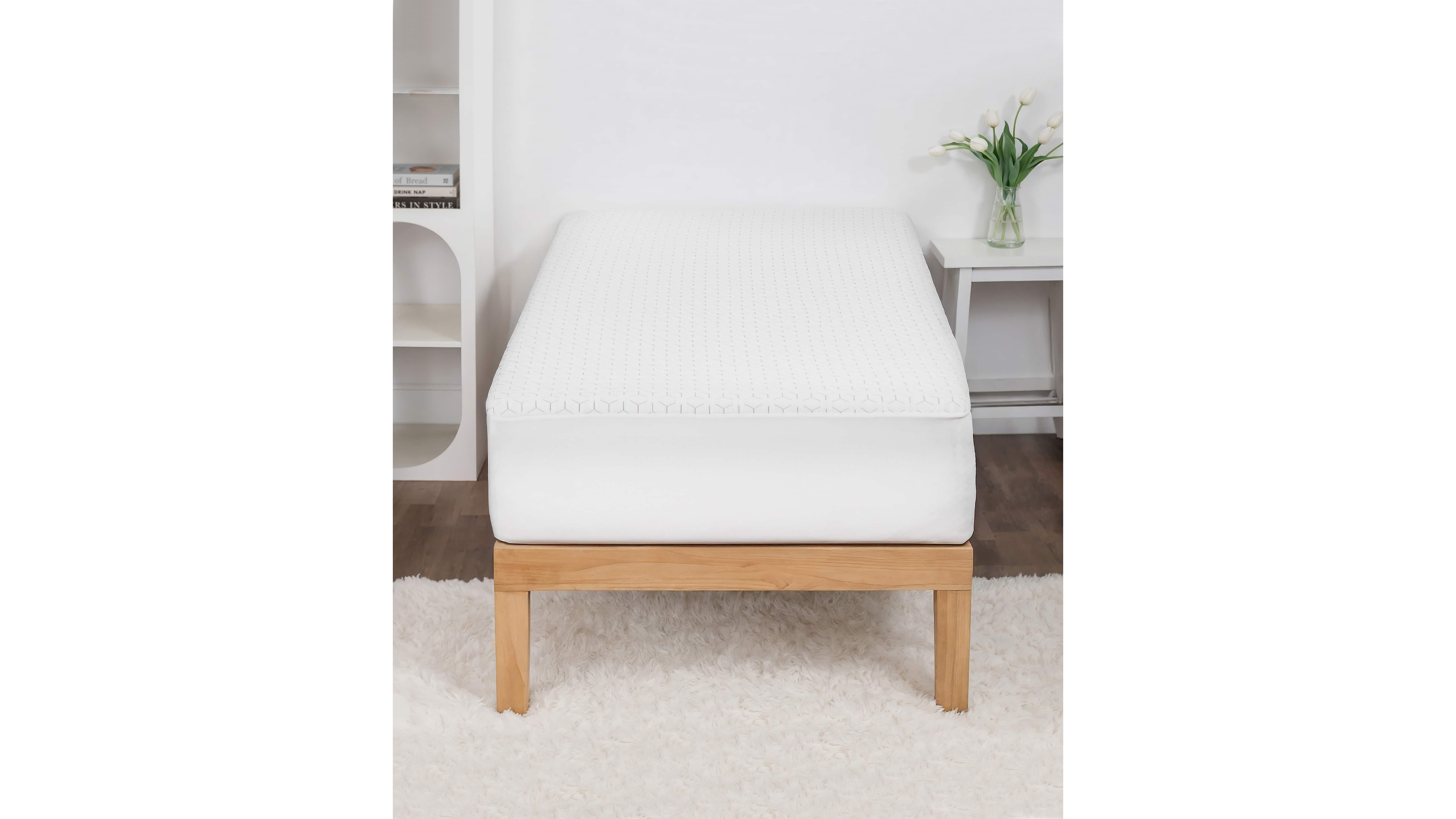 Nestl Copper Hypoallergenic Waterproof Cooling Mattress Protector, Twin Xl