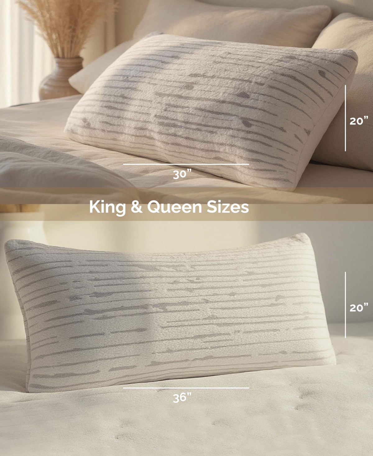 Nestl Adjustable Support Shredded Memory Foam Pillow