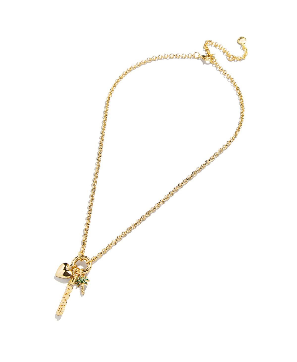 Wear By Erin Andrews Los Angeles Rams Charm Necklace In Gold