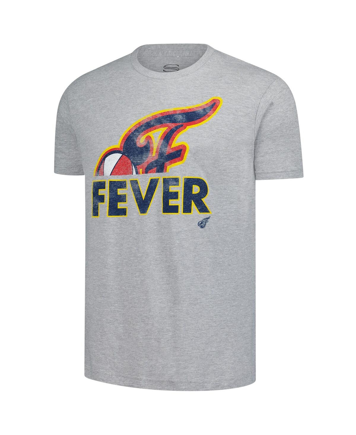 Stadium Essentials Men's And Women's Heather Gray Indiana Fever Hometown T-shirt In Gray