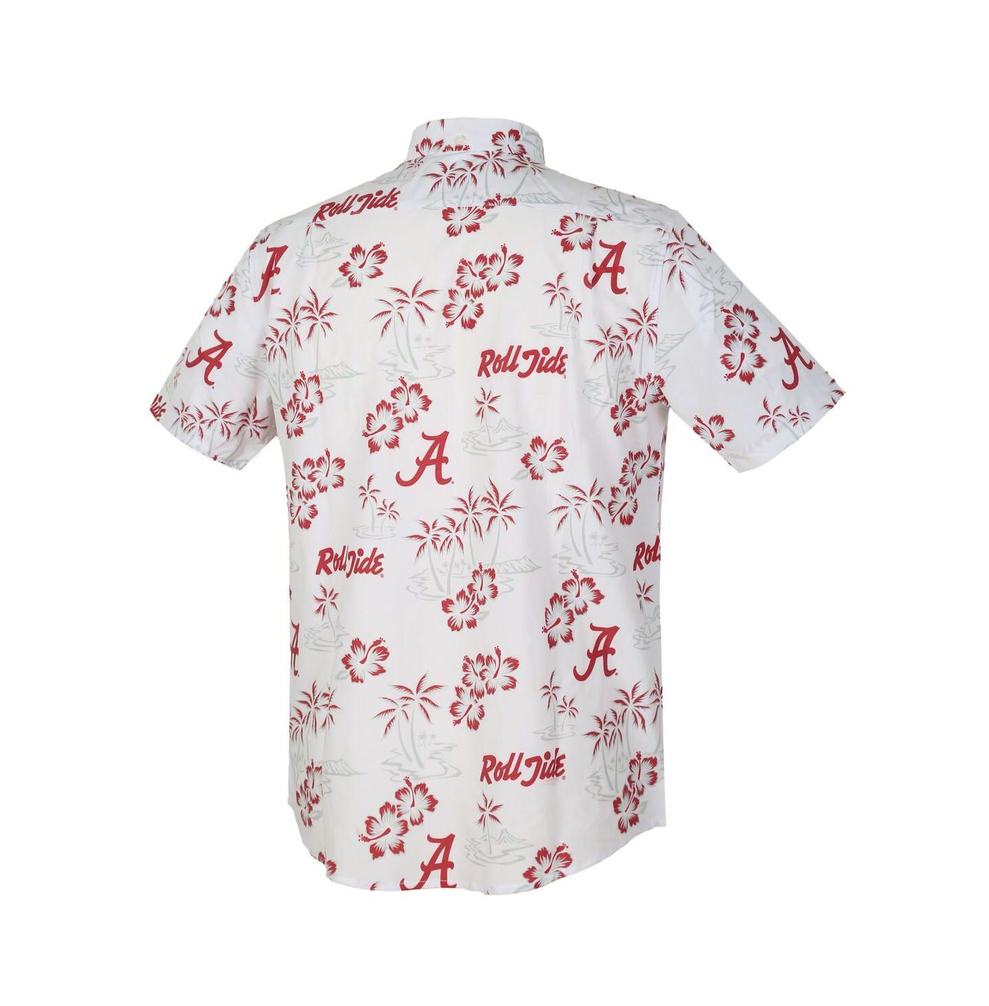 Мужская рубашка Reyn Spooner White Alabama Crimson Tide Kekai Classic Tri-Blend Button-Down — фото 2