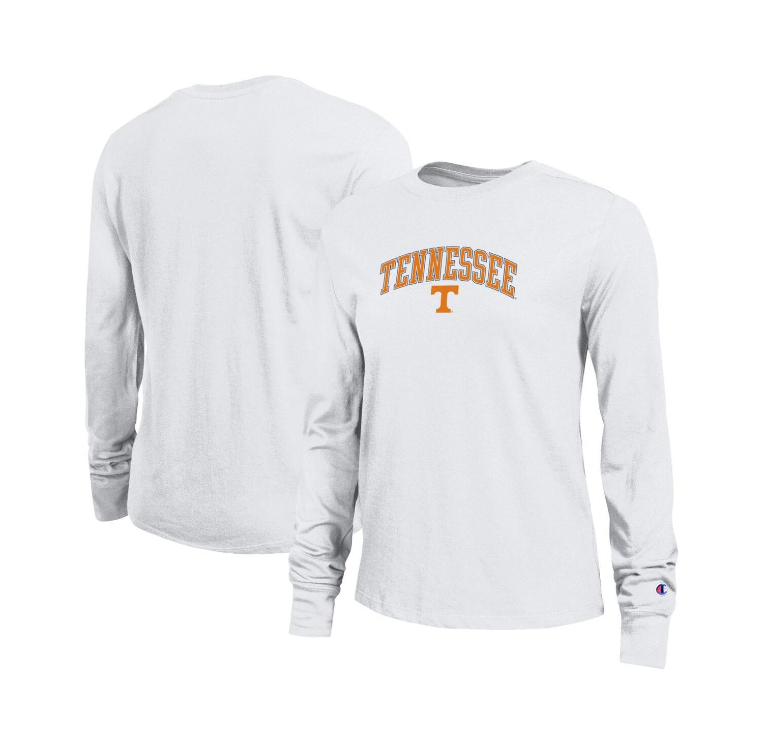 Women's White Tennessee Volunteers Arch Over Logo Long Sleeve T-Shirt