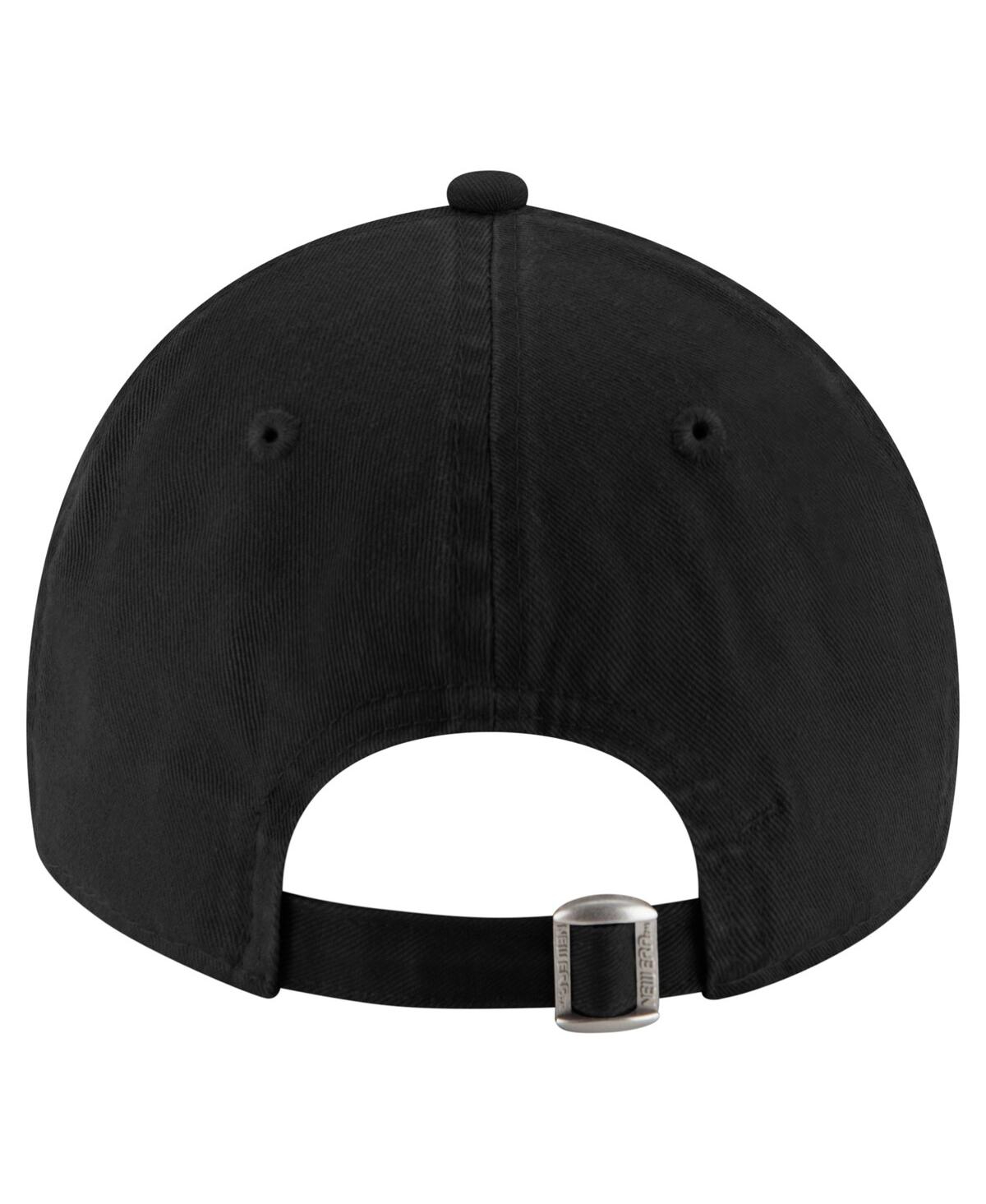 New Era Men's And Women's Paige Bueckers Black Dallas Wings Name Number Sidepatch 9twenty Adjustable Hat In Black