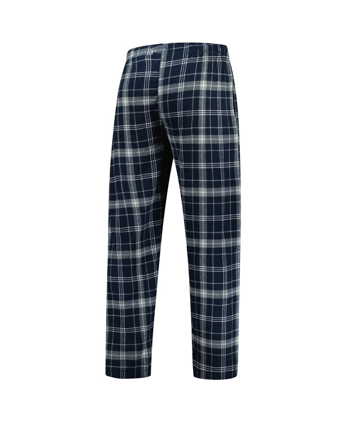 Concepts Sport Men's Navy/Gray Minnesota Timberwolves Ultimate Plaid Flannel Pants