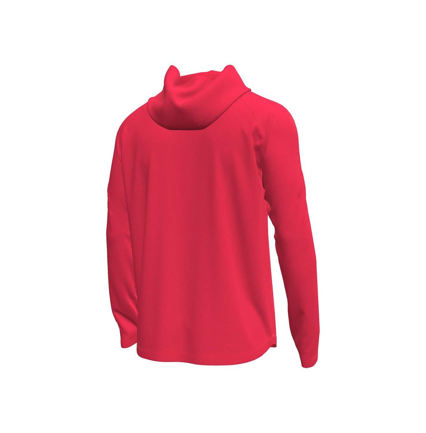Мужская футболка Under Armour Red Maryland Terrapins Tech Stretch Long-Sleeve Hooded — фото 2