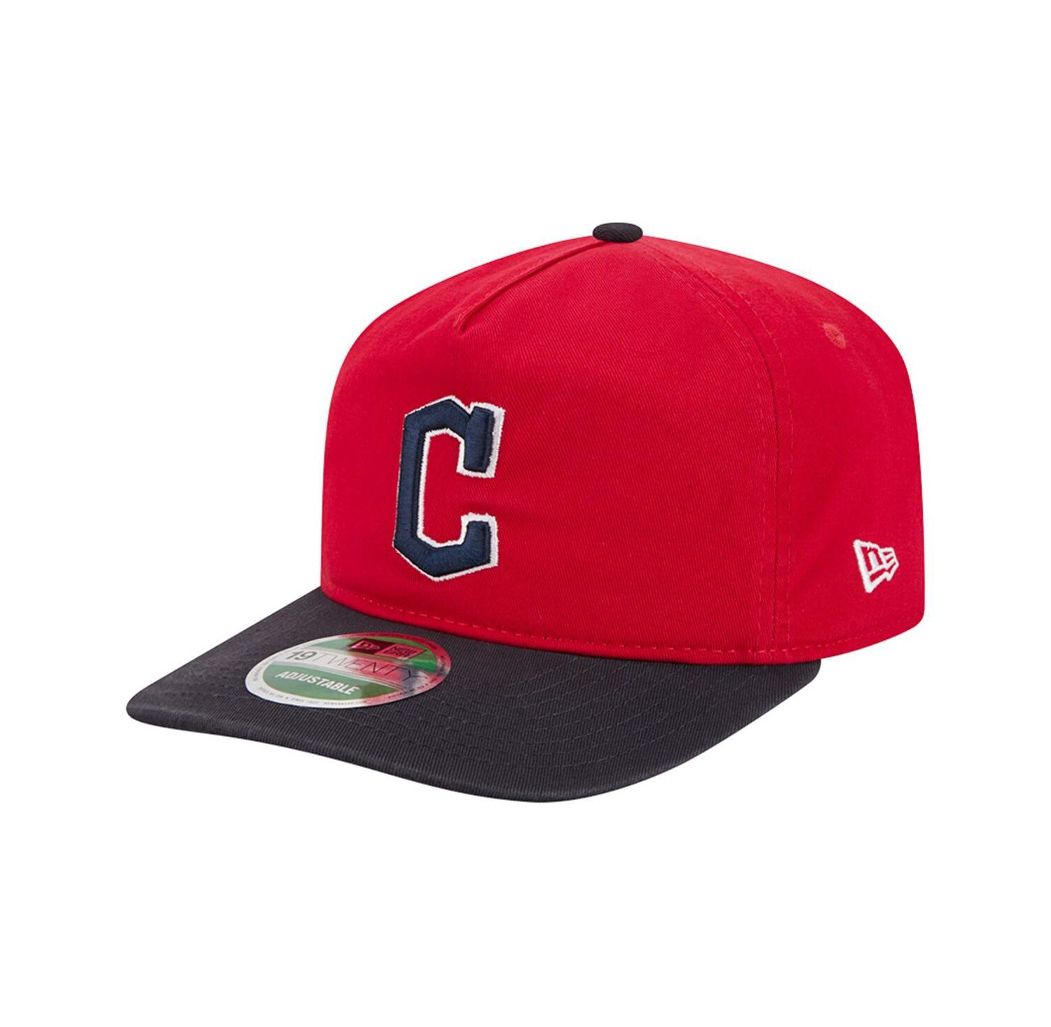 Men's Red Cleveland Guardians Team 19TWENTY Adjustable Hat