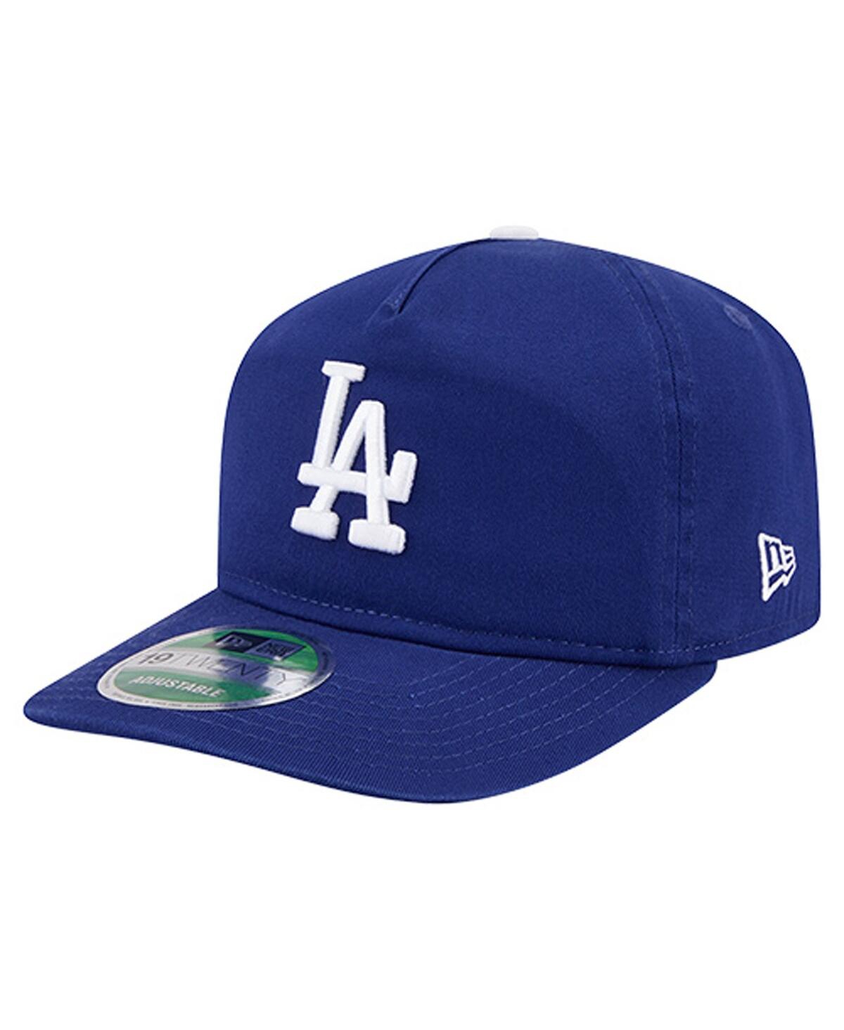 New Era Men's Royal Los Angeles Dodgers Team 19twenty Adjustable Hat In Blue