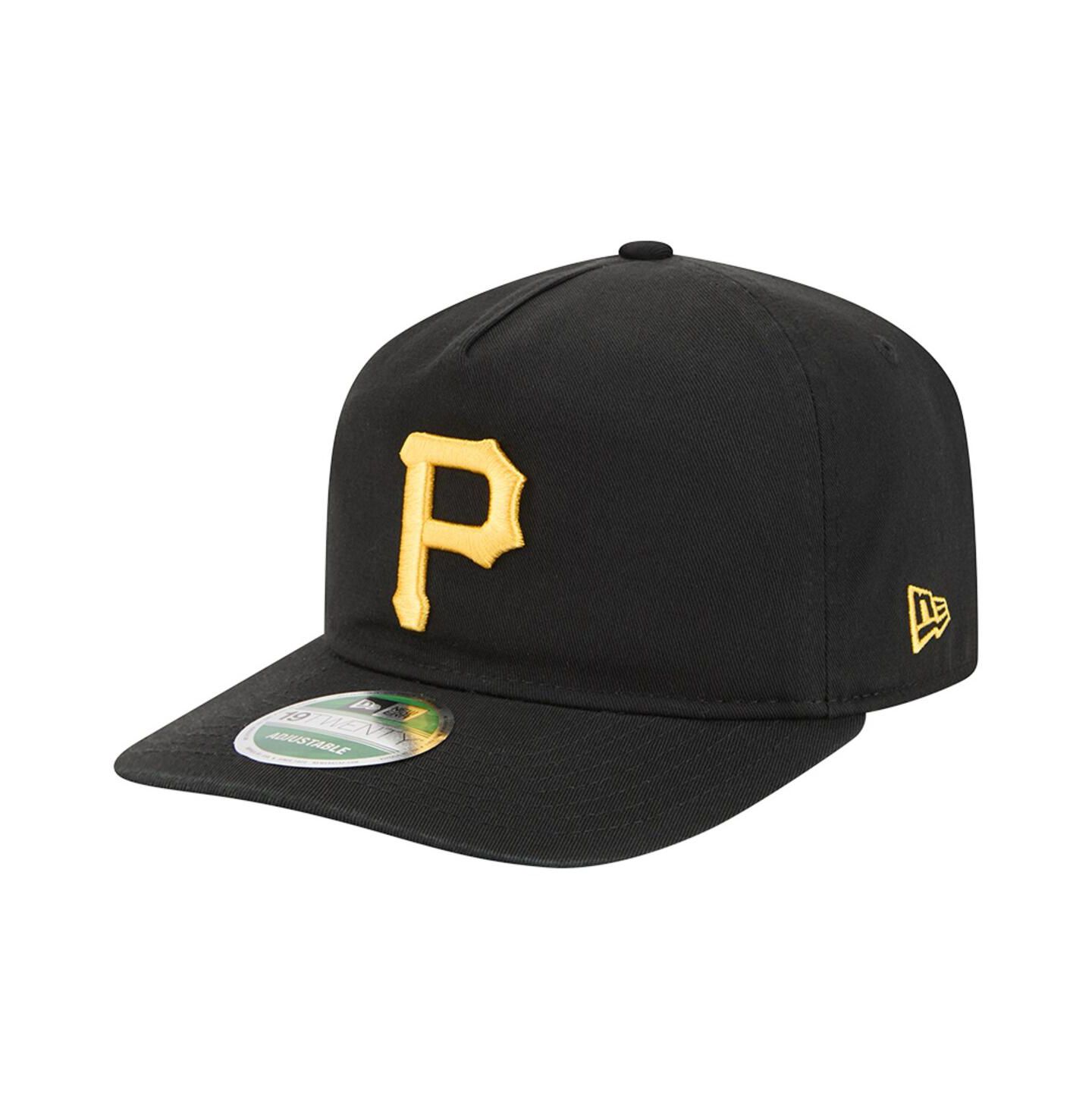 Мужская кепка New Era Black Pittsburgh Pirates Team 19TWENTY Adjustable Hat — фото 1