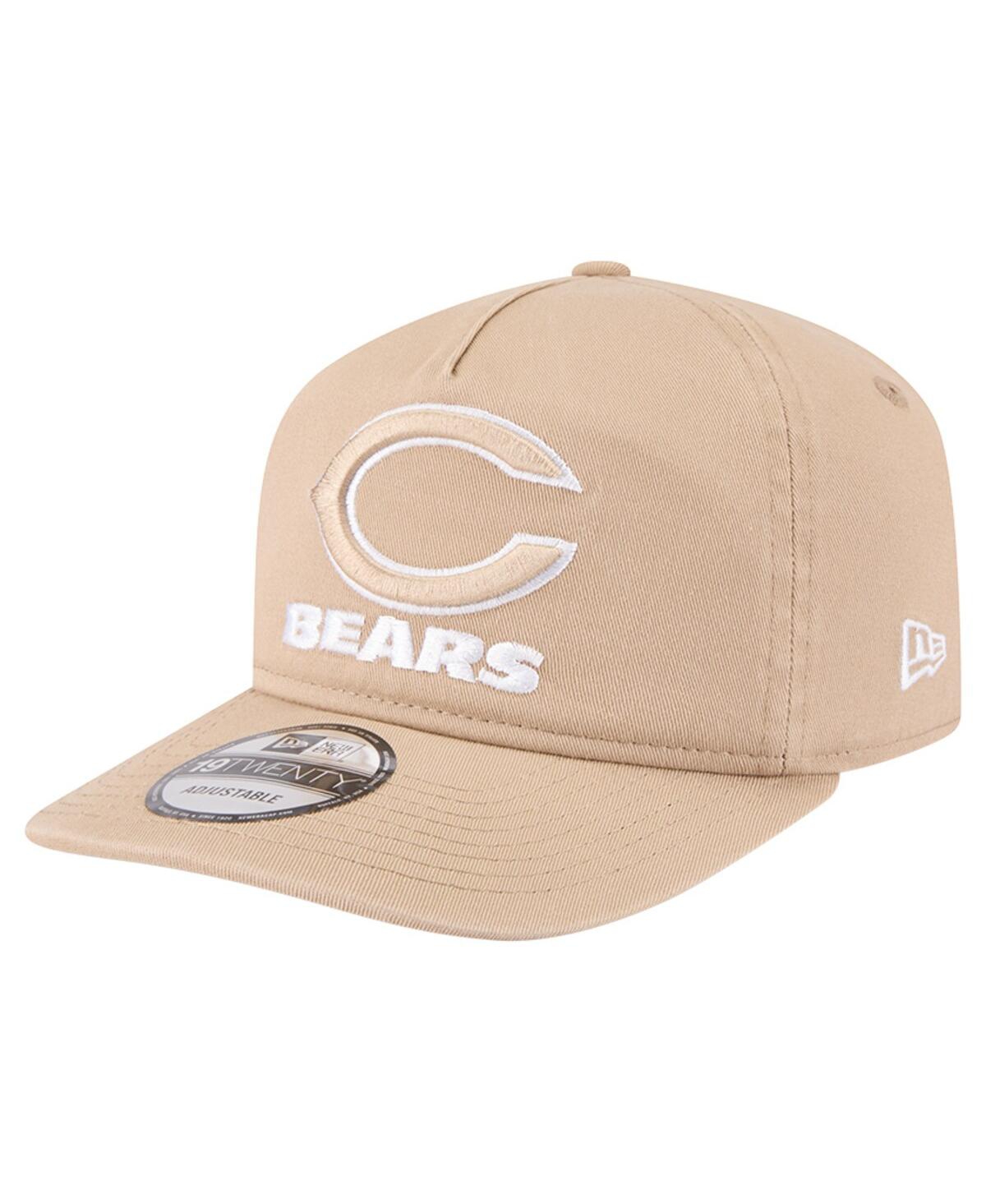 New Era Men'sâ Tan Chicago Bears 19twenty Adjustable Hat In Brown