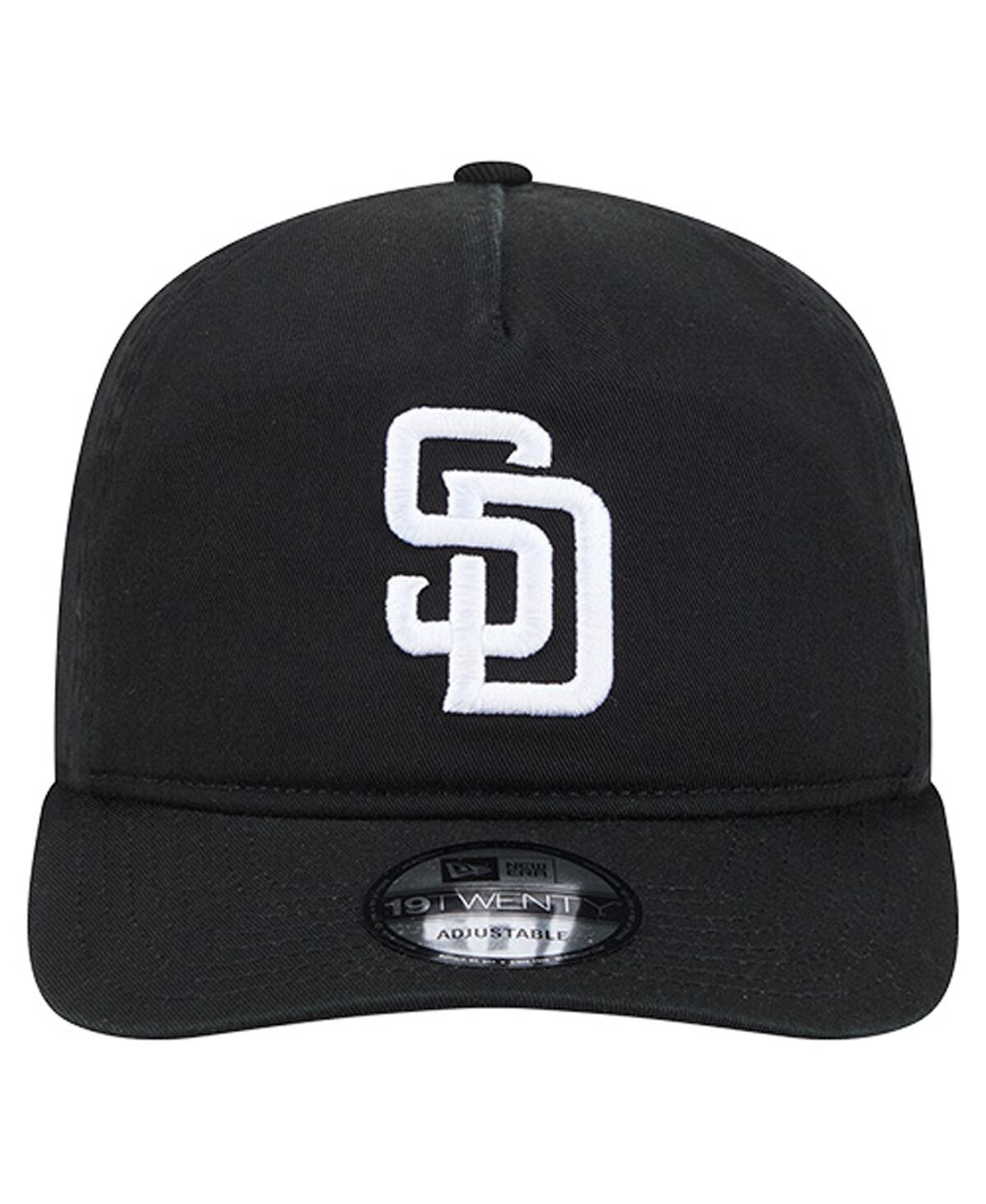 New Era Men's Black/white San Diego Padres 19twenty Adjustable Hat In Blue