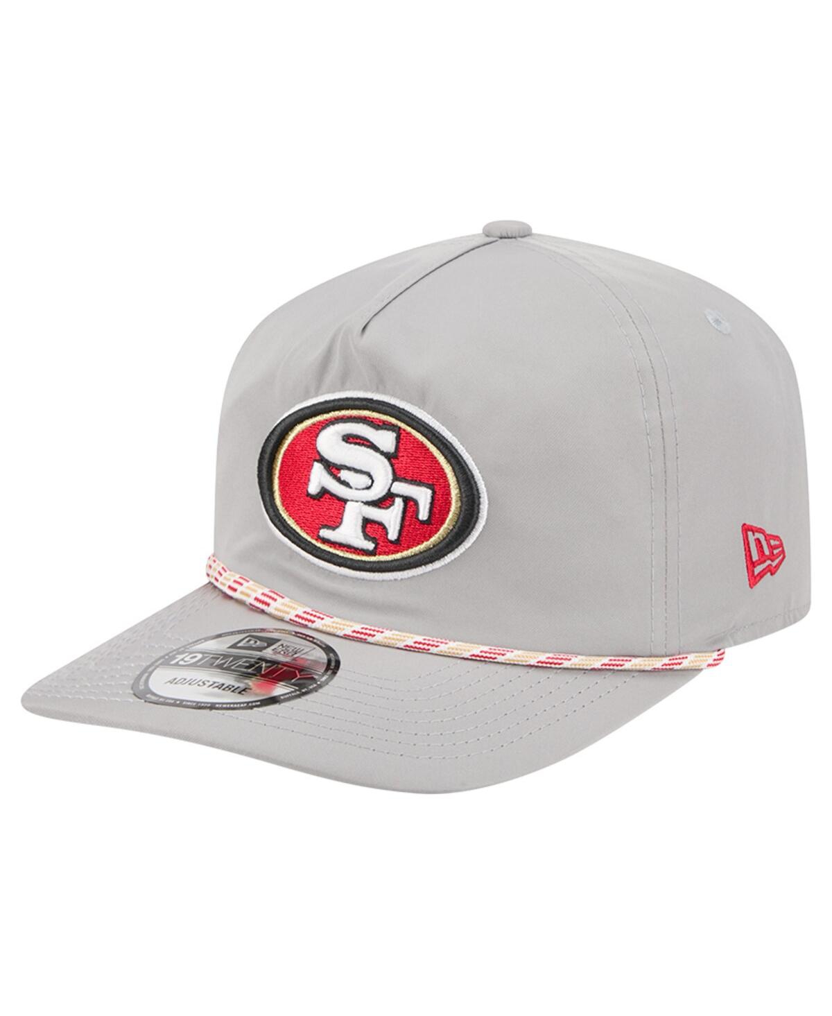 New Era Men'sâ Gray San Francisco 49ers Rope 19twenty Hat In Brown
