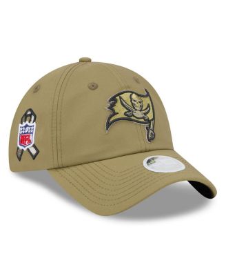 New Era - Women's Green Tampa Bay Buccaneers 2025 Salute to Service Pony Tail Adjustable Hat