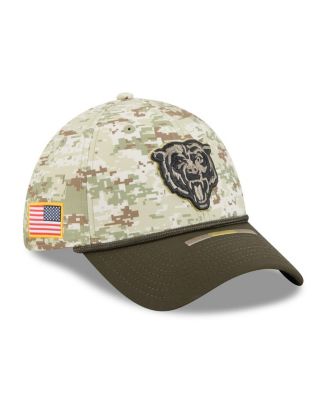New Era - Men's Camo Chicago Bears 2025 Salute to Service 39THIRTY Flex Hat
