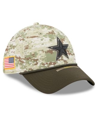 New Era - Men's Camo Dallas Cowboys 2025 Salute to Service 39THIRTY Flex Hat