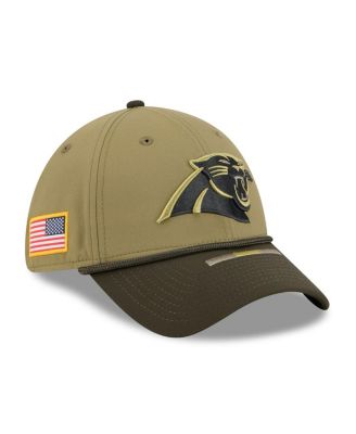 New Era - Men's Green Carolina Panthers 2025 Salute to Service 39THIRTY Flex Hat
