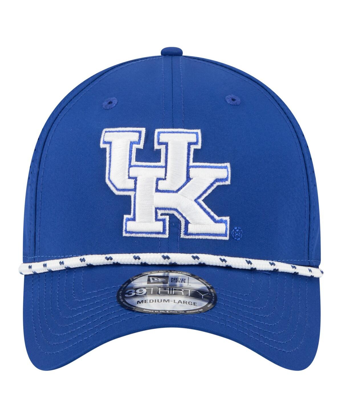 New Era Men'sâ Royal Kentucky Wildcats Rope 39thirty Flex Hat In Blue