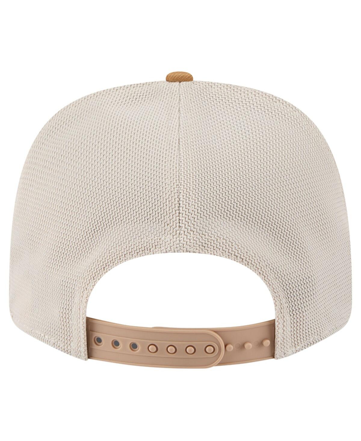 New Era Men'sâ Light Beige Kansas City Chiefs Two-tone Trucker 9seventy Adjustable Hat In Brown