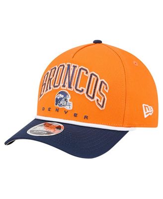 New Era - Men's&nbsp;Orange Denver Broncos Arch 9FORTY A-Frame Adjustable Hat