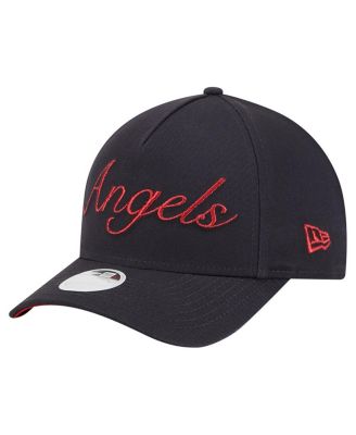 New Era - Women's Navy Los Angeles Angels Metallic A-Frame 9FORTY Adjustable Hat
