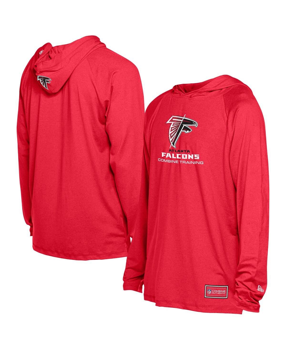 New Era Men's Red Atlanta Falcons Functional Fandom Hoodie