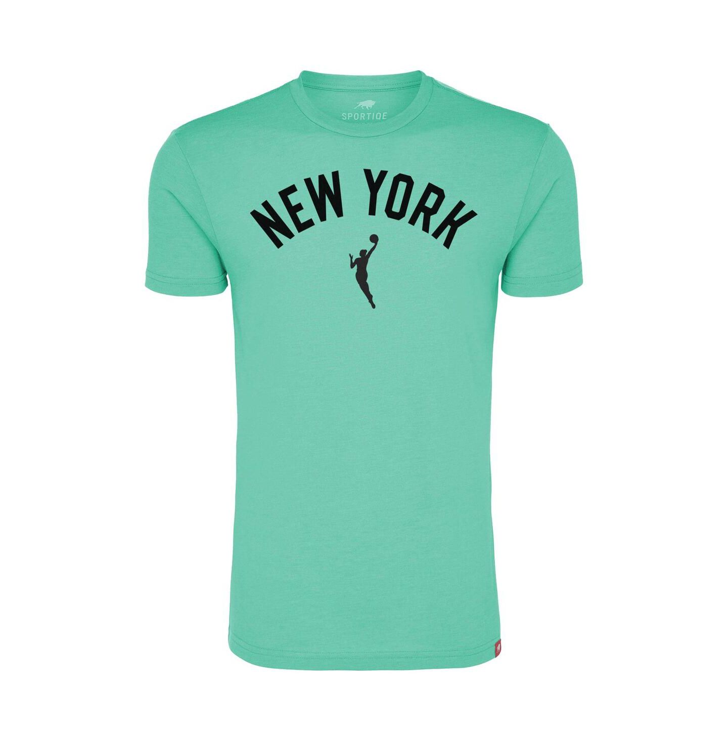 Футболка Sportiqe Mint New York Liberty Comfy Tri-Blend — фото 3