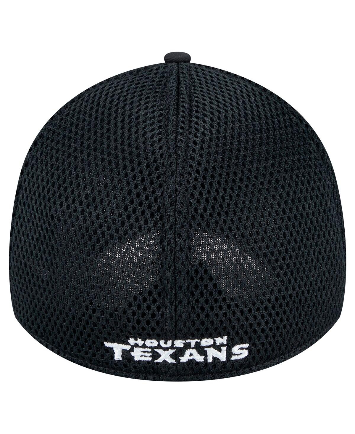 New Era Men'sâ Black Houston Texans Main Neo 39thirty Flex Hat In Black