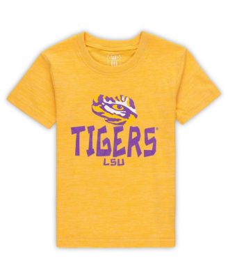 Toddler 2-Piece LSU Tigers Cloudy Yarn T-Shirt and Shorts Set