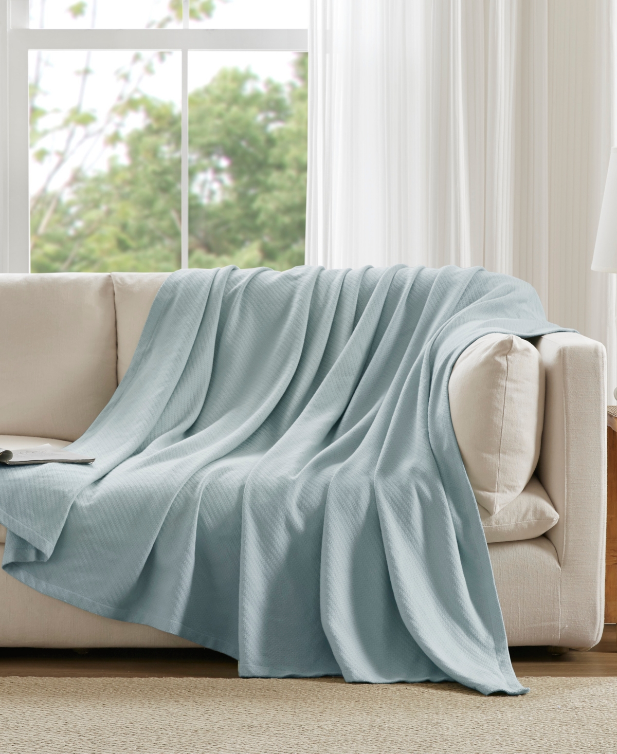 Madison Park Liquid Cotton Blanket