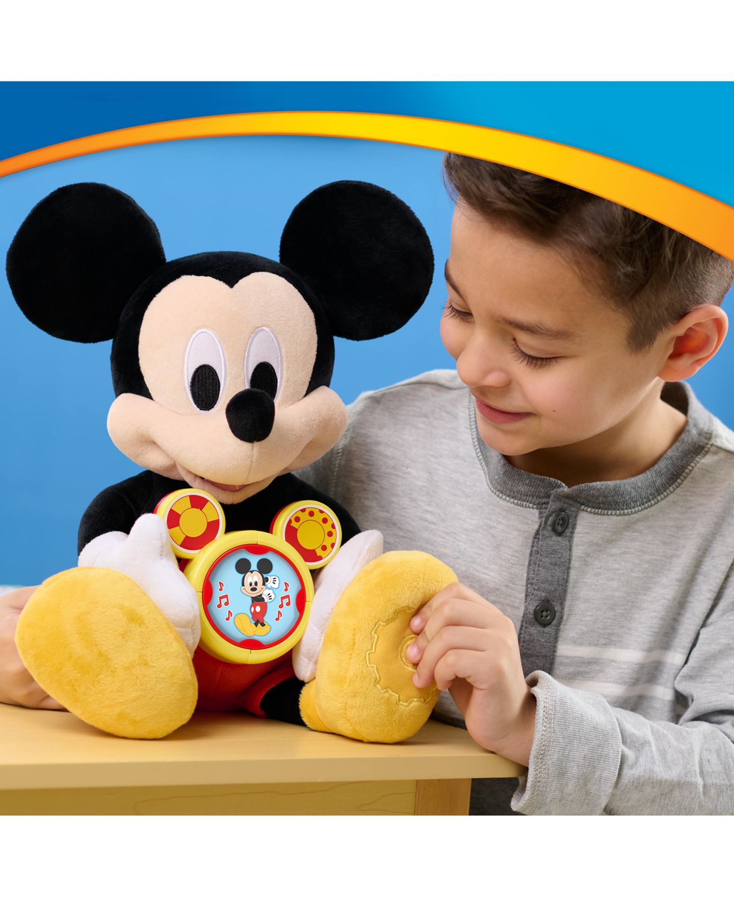 Детская мягкая игрушка Mickey Mouse Oh, Toodles! Interactive Plush Toy — фото 9