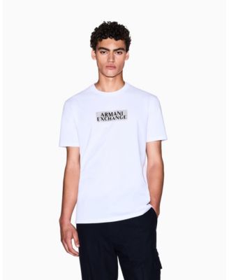 A|X Armani Exchange - Men's Gold Logo Graphic T-Shirt