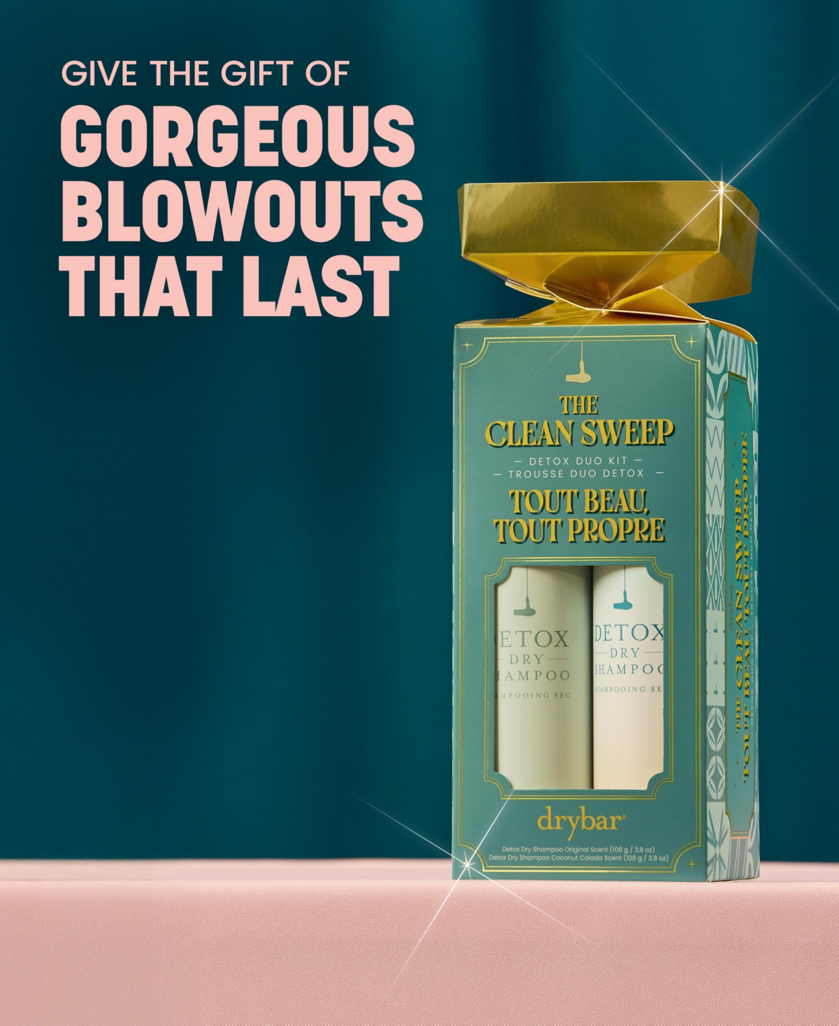 Drybar 2-pc. Clean Sweep Detox Dry Shampoo Duo Set In Green