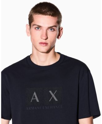Men's Textured Grid Box T-Shirt