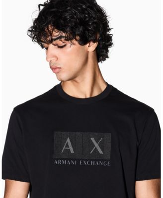 Men's Textured Grid Box T-Shirt