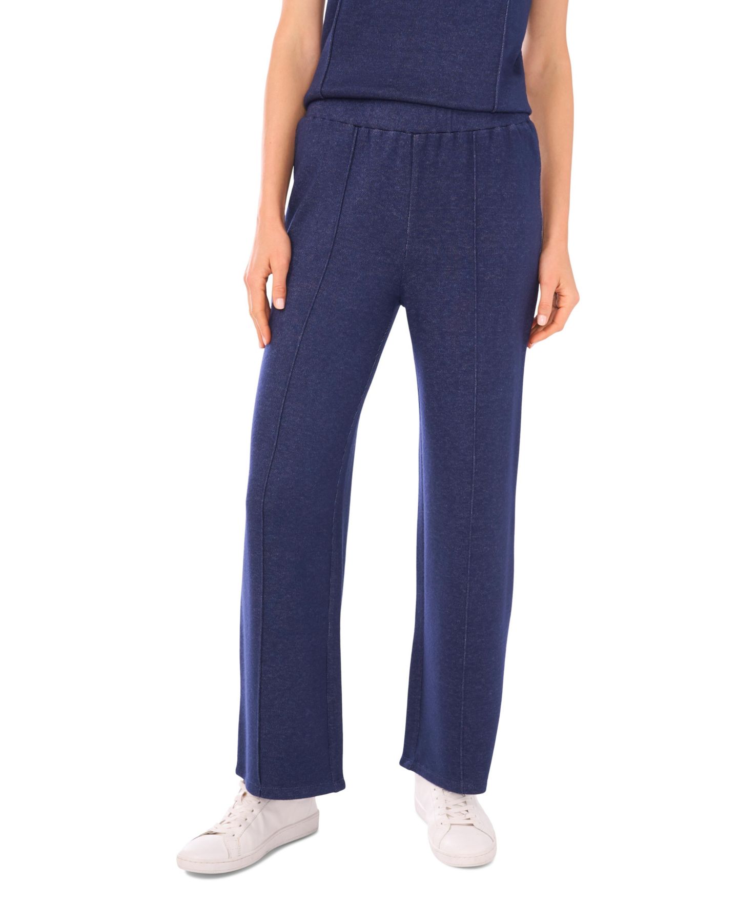 Женские брюки Vince Camuto Knit Pull-On Wide-Leg, цвет: Сумеречный — фото 1
