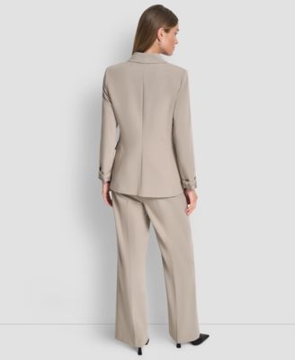 Women's Three-Button Double Breasted Jacket