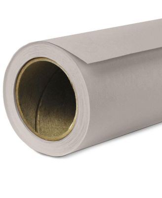 Widetone Seamless Background Paper, 86" wide x 36' Storm Gray - Bundle With Flashpoint 10' Background Support System Air Cushioned, Flashpoint