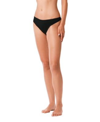 Women's Lace Trim Thongs GPW03080