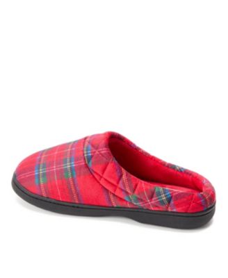 Women's Darcy Quilted Cuff Velour Clog House Slipper