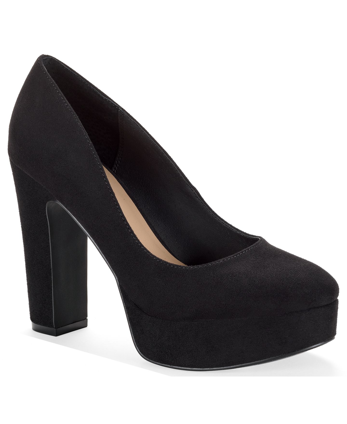 Женские туфли Wild Pair Celeighn Block Heel Pumps, цвет: Чёрный — фото 1