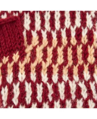 Women s Artisan Hand-Knit Adirondack Winter Wool Half Mitten