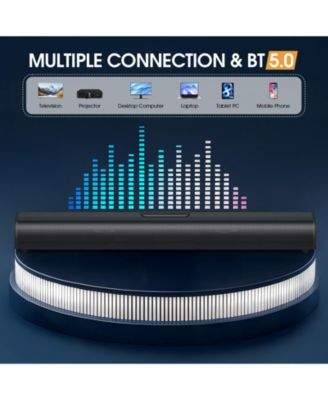  3D Surround Sound with Dual Bass Technology  Sound Bar for TV