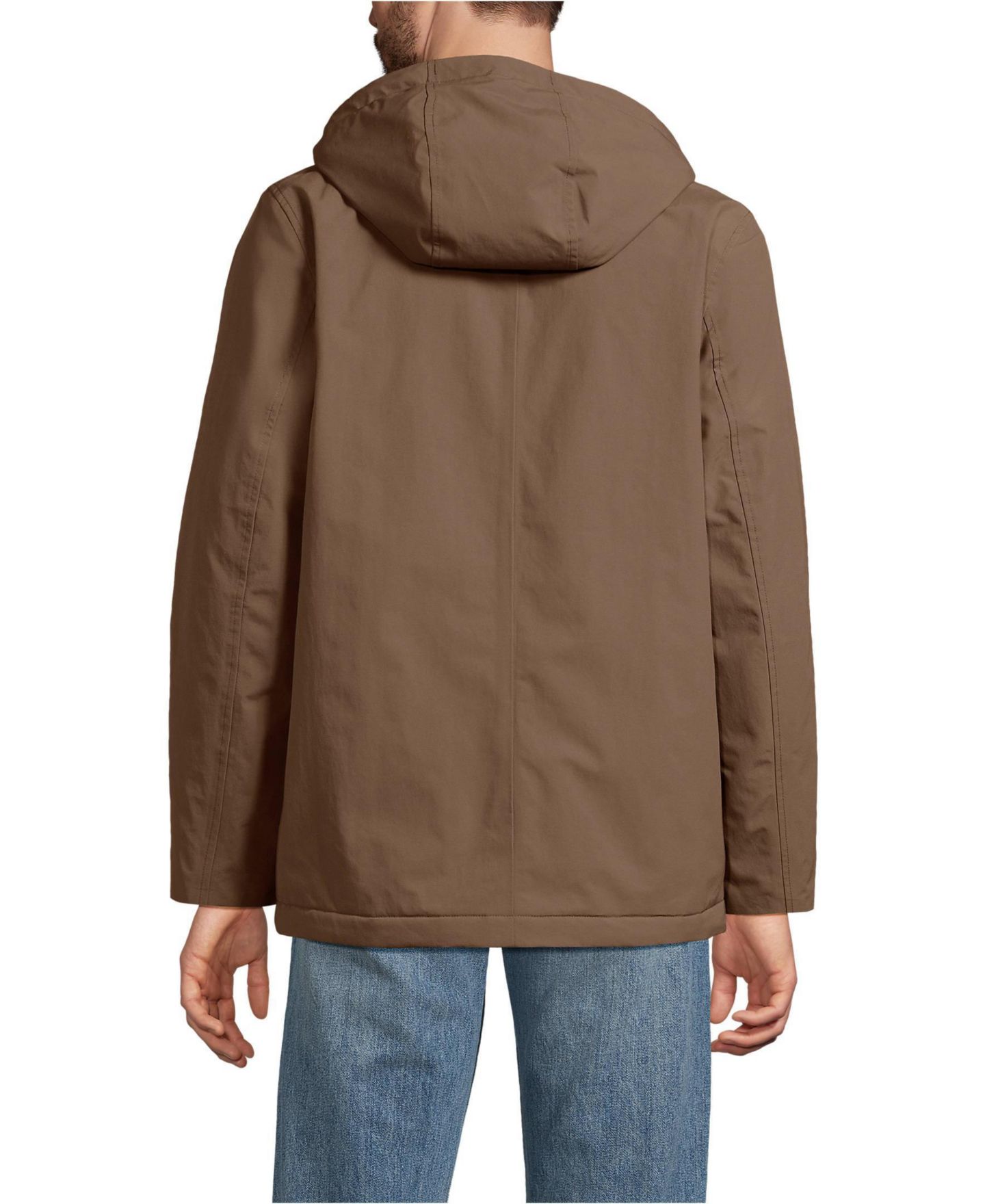 Мужская куртка Lands' End Squall Field Rain, цвет: Light Carob — фото 3