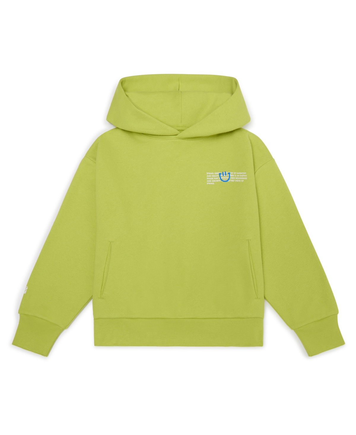 Color Lab Unisex 2t-6x Pull-on Printed Long Sleeve Hoodie In Green