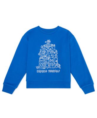 Color Lab Boys' 2-10 Crewneck Long-Sleeve Sweatshirt