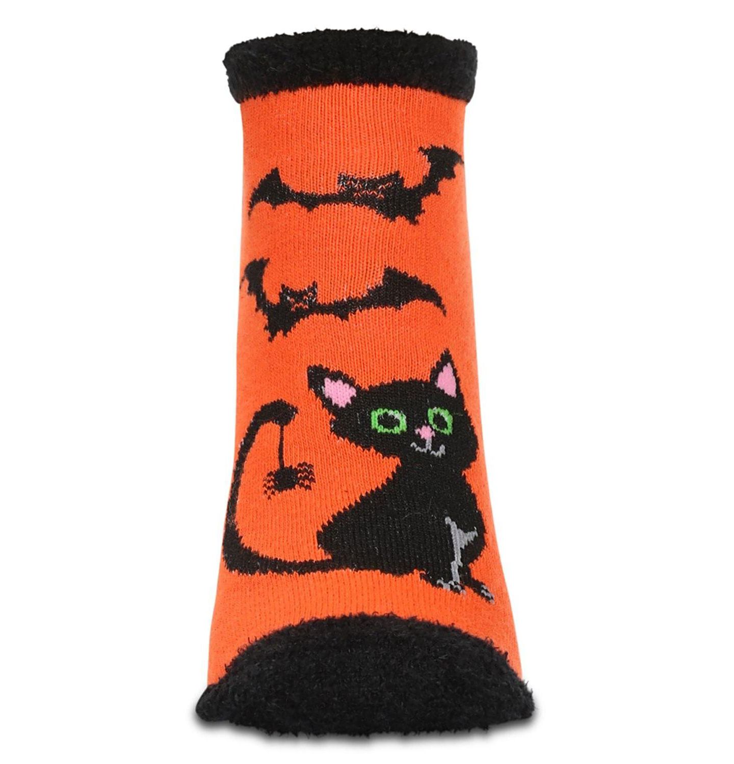 Носки Cat, низкие, нескользящие — MeMoi, цвет: Оранжевый — фото 2