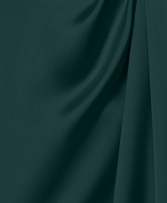 Petite Off-The-Shoulder A-Line Long Dress